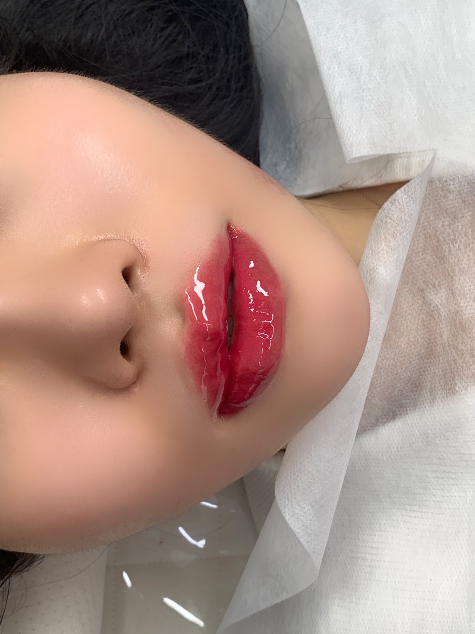 DIF.ME lip blush treatment result